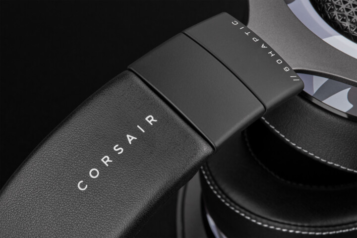 Corsair HS60 Haptic Stereo, černá/camo