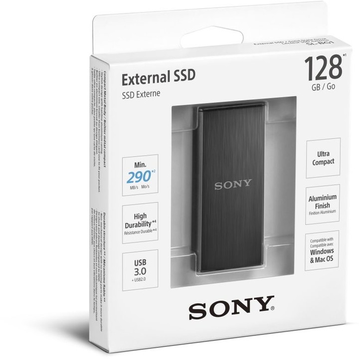 Sony SL-BG1B - 128GB, černá_2002423249