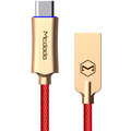 Mcdodo Knight rychlonabíjecí datový kabel USB-C s inteligentním vypnutím napájení, 1m, červená_737810074