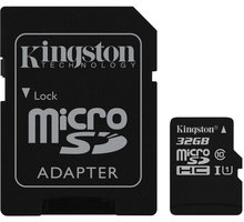 Kingston Micro SDHC 32GB Class 10 UHS-I + SD adaptér_962068027