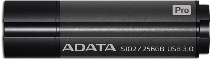 ADATA Superior S102 Pro 256GB šedá