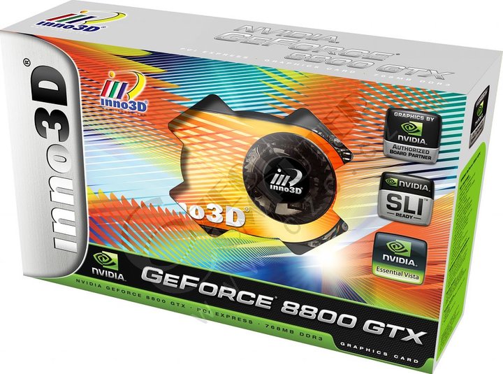 Inno3D GeForce 8800GTX 768MB, PCI-E_637182404