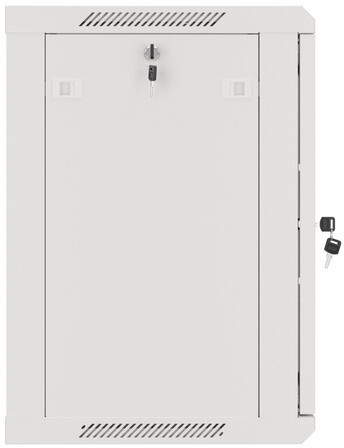 Lanberg WF01-6412-00S, nástěnný rozvaděč, 12U/600x450, plechové dveře, šedá_1091376707