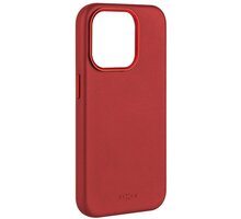 FIXED kožený zadní kryt MagLeather s podporou Magsafe pro Apple iPhone 15 Pro Max, červená FIXLM-1203-RD