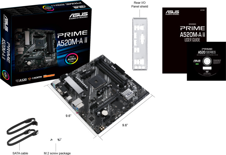 ASUS PRIME A520M-A II - AMD A520_581350580
