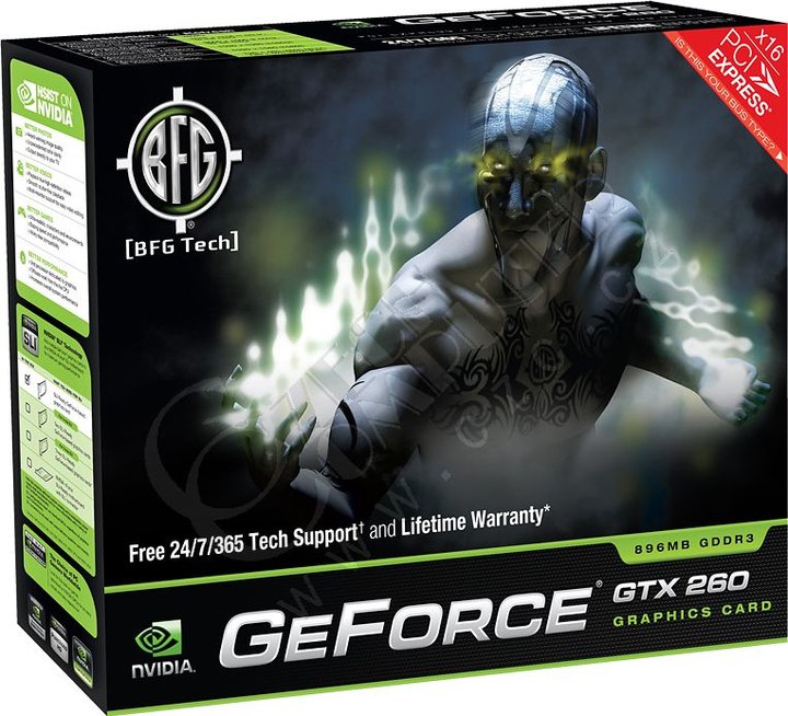BFG GeForce GTX 260 896MB, PCI-E_263457686