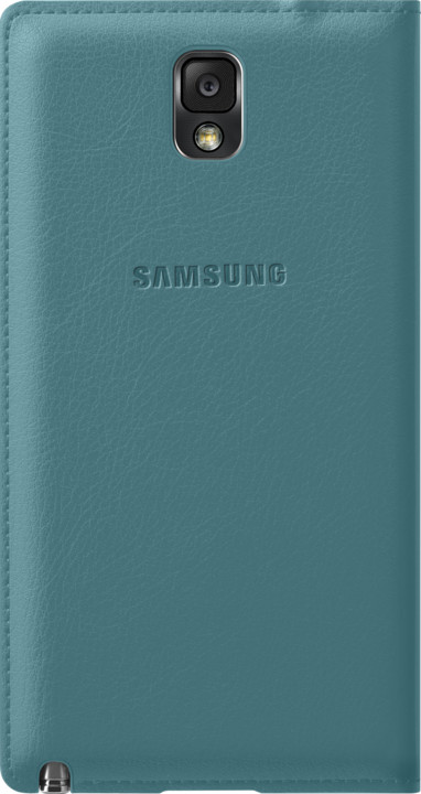 Samsung EF-WN900BL flip pouzdro pro Galaxy Note 3, Mint_1390003706
