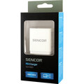 Sencor síťová nabíječka SCH 660, 1xUSB, 1xUSB-C, PD, bílá_1078459949