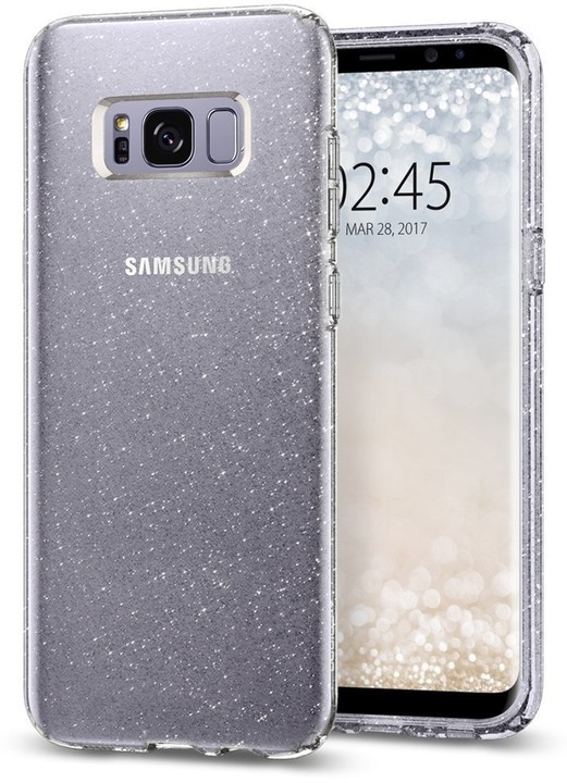 Spigen Liquid Crystal Glitter pro Samsung Galaxy S8+, cryst. quartz_1092907200
