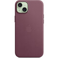 Apple kryt z tkaniny FineWoven s MagSafe na iPhone 15 Plus, morušově rudá_1119092950