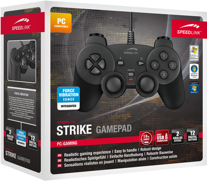 Speed Link Strike (SL-6535-SBK-01), černý_2106903383