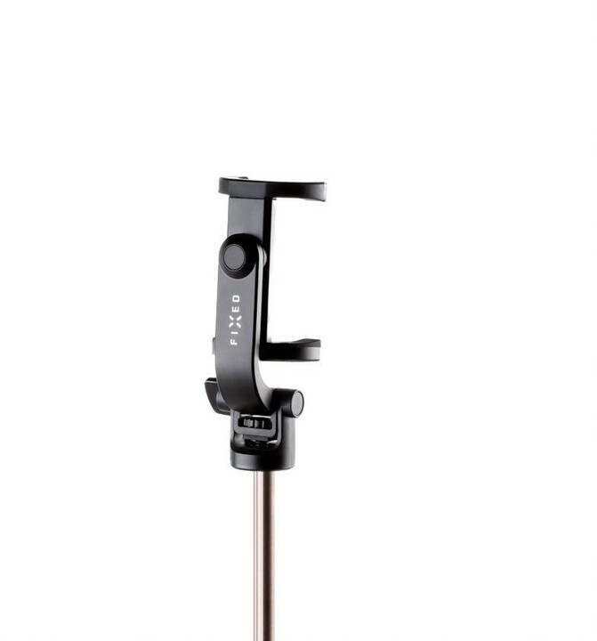 FIXED selfie tyč Snap Lite s tripodem, bezdrátová spoušť, černá