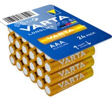 VARTA baterie Longlife 24 AAA (Big Box) Poukaz 200 Kč na nákup na Mall.cz