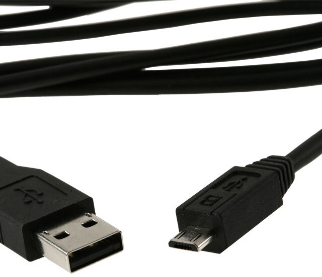 Gembird USB A Male/Micro B Male 2.0, 1,8m, Black High Quality_140663566