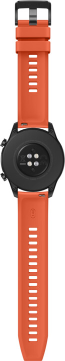 Huawei silikonový řemínek pro Watch GT/GT2 (46mm), 22mm, oranžová_1080467768