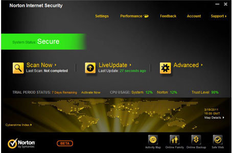 Norton Internet Security 2012 CZ El. licence, 5 users, 24 měs._384285289