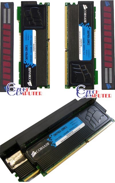 Corsair DIMM 2048MB DDR 400MHz TwinX2048-3200C2_985986016