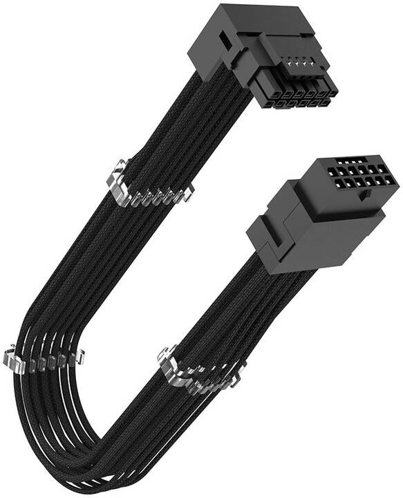 Akasa prodlužovací kabel G-Nexus PX16, 12+4-pin 12VHPWR Adaptér, 30cm, 90°_274506224
