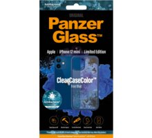 PanzerGlass ochranný kryt ClearCase pro iPhone 12 mini, antibakteriální, modrá_620856445