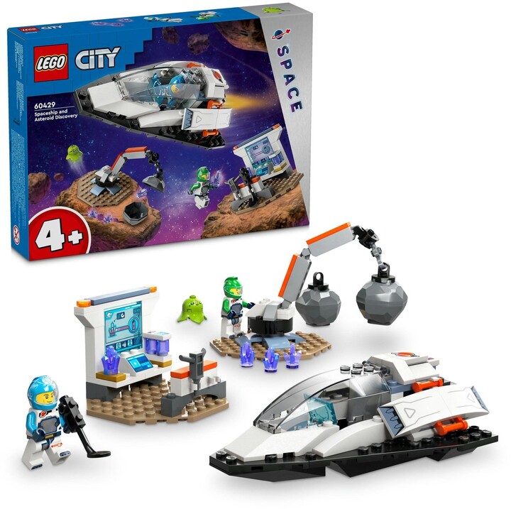 LEGO® City 60429 Vesmírná loď a objev asteroidu_316217162