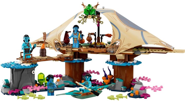 Extra výhodný balíček LEGO® Avatar 75578 Dům kmene Metkayina na útesu a 75575 Setkání s ilu_437302720