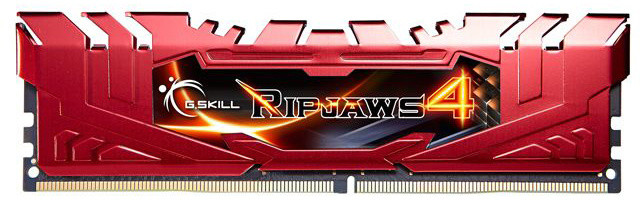 G.SKill Ripjaws4 32GB (4x8GB) DDR4 2400, CL15, red_1618657366