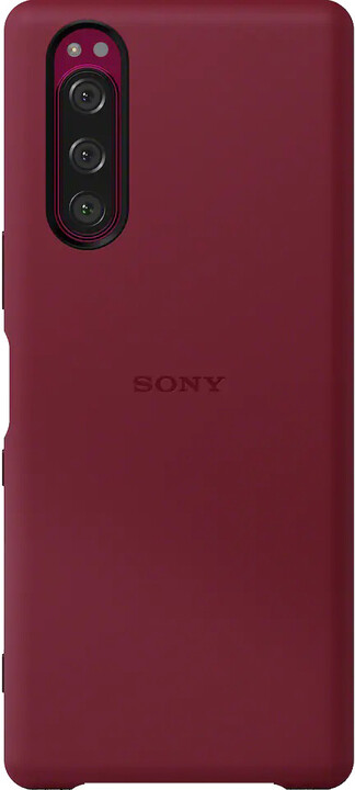 Sony SCBJ10 Style Back pouzdro pro Xperia 5, červená_412369625