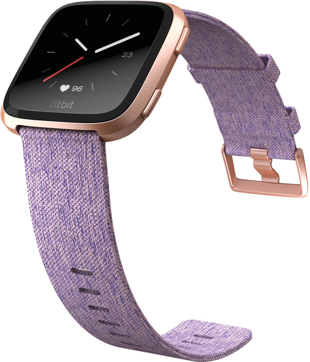 Google Fitbit Versa (NFC) - Lavender Woven_2045905486