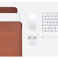 COTEetCI PU tenké pouzdro s magnetickým zapínáním pro Apple Macbook Pro 16, hnědá