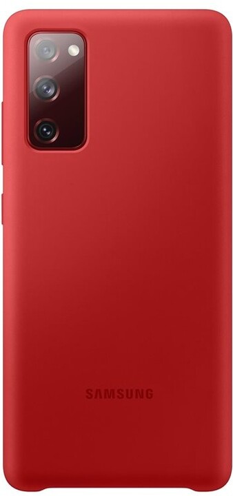 Samsung silikonový kryt pro Galaxy S20 FE, červená_483015815