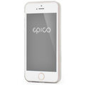 EPICO Plastový kryt pro iPhone 5/5S/SE TWIGGY GLOSS - černý transparentní_354227114