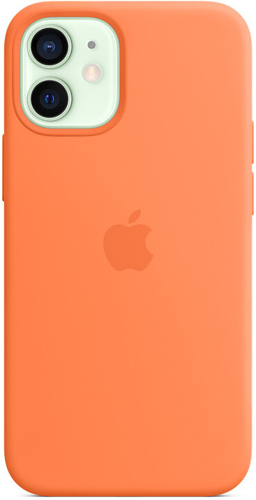 Apple silikonový kryt s MagSafe pro iPhone 12 mini, oranžová_1217047669