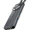 AXAGON multifunkční HUB 5v1 USB 5Gbps hub, 2x USB-A, USB-C, HDMI 8k/30Hz, PD 100W, kabel USB-C 15cm_1716158206