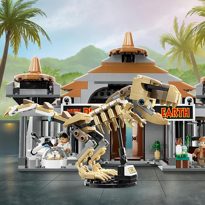 LEGO® Jurassic World 76961 Návštěvnické centrum: útok T-rexe a raptora_1963929358