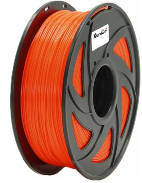 XtendLAN tisková struna (filament), PETG, 1,75mm, 1kg, oranžová_1881142290