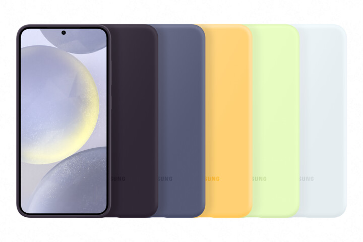 Samsung silikonový zadní kryt pro Galaxy S24+, fialová_1072866499
