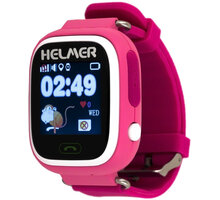 HELMER LK 703 dětské hodinky s GPS lokátorem, růžové_31074544