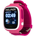 HELMER LK 703 dětské hodinky s GPS lokátorem, růžové