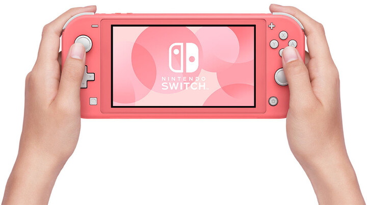 Nintendo Switch Lite, růžová + Animal Crossing: New Horizons_1337188302