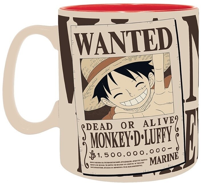 Hrnek One Piece - Luffy Wanted, 460 ml_261825405