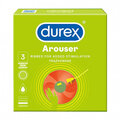 Kondomy Durex Arouser, vroubkované, 3 ks_257708031