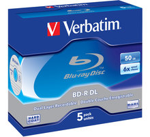 Verbatim BD-R DL, 6x, 50GB, 5 ks, jewel_1252883156