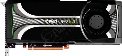 PALiT GeForce GTX 570 1280MB PCI E NE5X5700F09DA CZC.cz