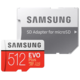Samsung EVO Plus Micro SDXC 512GB UHS-I U3 + SD adaptér