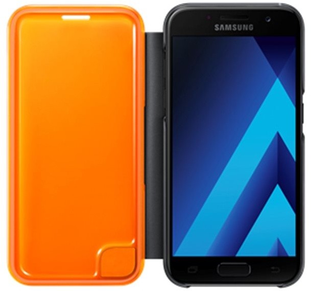 Samsung Galaxy A5 2017 (SM-A520P), flipové pouzdro, černé_1115243137