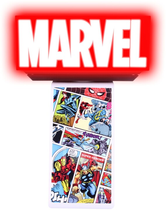 Ikon Marvel Logo nabíjecí stojánek, LED, 1x USB_175453836