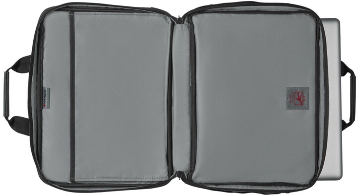 WENGER LEGACY - 16" dvojitá brašna na notebook, černá/šedivá