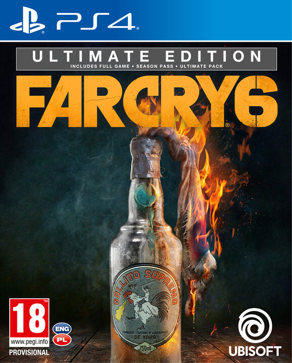 Far Cry 6 - Ultimate Edition + figurka Anton &amp; Diego (PS4)_278334565