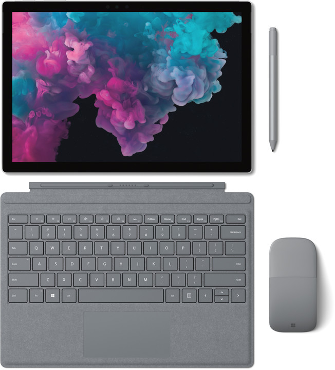 Microsoft Surface Pro 6, i7 - 512GB, platinová_1167620217