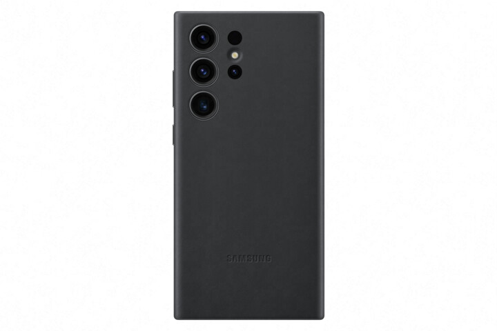 Samsung kožený zadní kryt pro Galaxy S23 Ultra, černá_1190400940